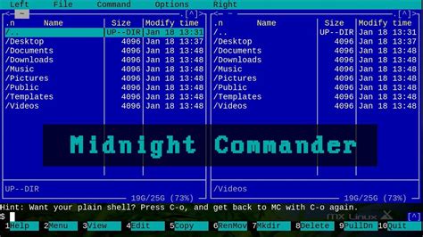 How to exit midnight commander.  Mar 4, 2026 · Midnight Commander Cheat Shee...