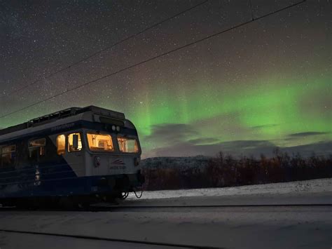 How to experience Europe’s Northern Lights by rail