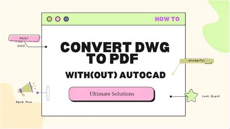 How to export DWG to PDF with a format bigger than standard A4