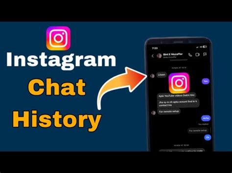 How to export an instagram chat.  Keep conversations and memories secur...