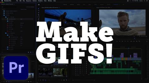 How to export as gif in premiere