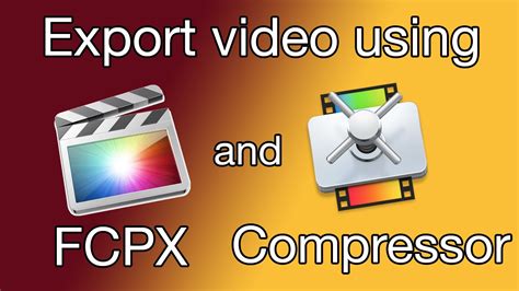 How to export in fcpx