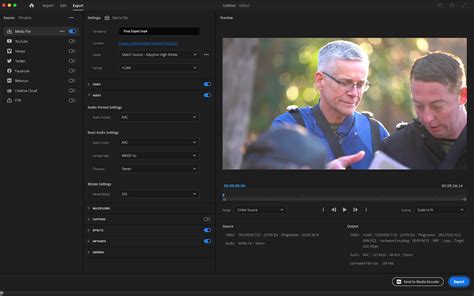 How to export in premiere