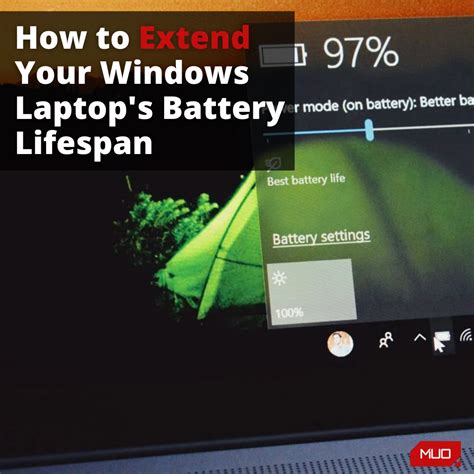 How to extend the battery life of your Windows laptop with battery ...