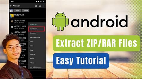 How to extract zip in android