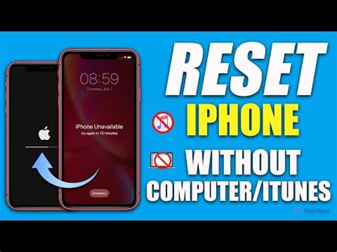 How to factory reset iphone with computer.  Hard-resetting your .  Switch t...