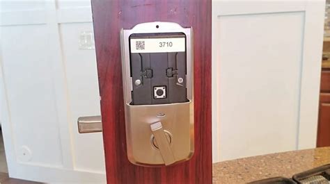 Halo Touch Traditional Fingerprint Wi-Fi Enabled Smart Lock. V