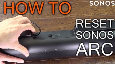 How to factory reset sonos arc. For the Sonos Move, you’ll want to take it off of the charging base. Next, hold the power button down for at least 5 seconds. Then press the Connect button and place the speaker back on the base ... 