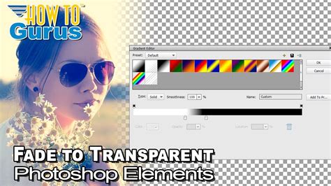 How to fade in photoshop elements