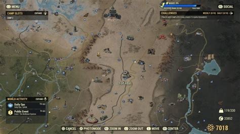 How to find Fort Atlas in Fallout 76