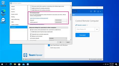 How to find TeamViewer ID and Password - YouTube