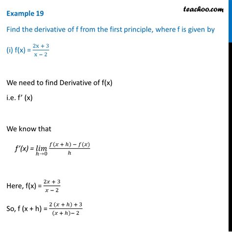 How to find a derivative. The following problems require the use of the limit definition of a derivative, which is given by . They range in difficulty from easy to somewhat challenging. If you are going to try these problems before looking at the solutions, you can avoid common mistakes by making proper use of functional notation and careful use of basic algebra. Keep ... 
