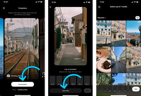 How to find and use Instagram Reels Templates to make a Reel in 39