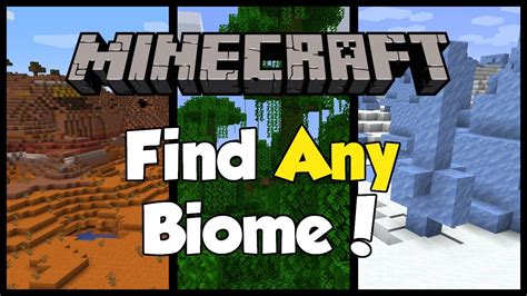 How to find any Biome or Structure Easily in Minecraft Java