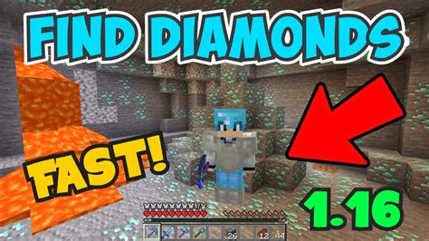 How to find diamonds in minecraft fast