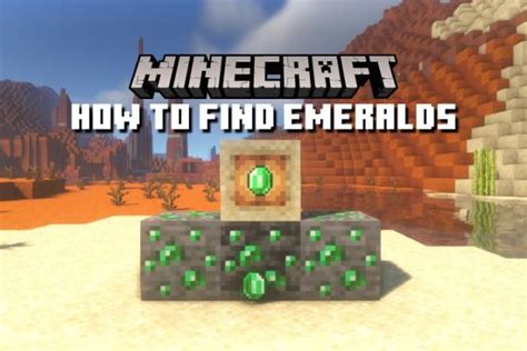 How to find emerald in minecraft