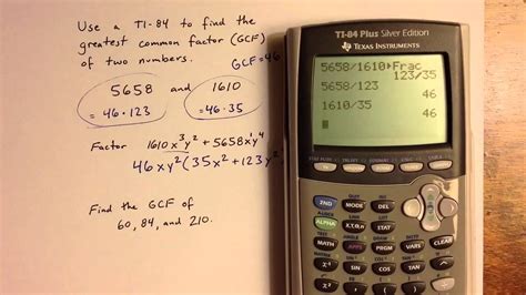 Sep 28, 2020 · How to Find the Factors of Integers w the TI-84 Plus. Mathwiz. 54 subscribers. 345 views 3 years ago. Factoring is an improtant topic in Algebra and is always on the regents exam. A big pat... . 