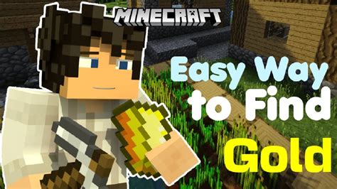How to find gold in minecraft pe