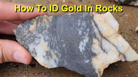 How to find gold in rocks