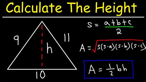 How to find height of a triangle. Things To Know About How to find height of a triangle. 