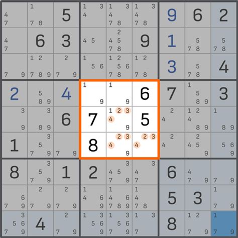 How to find hidden triples in sudoku