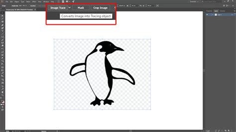 How to find image trace in illustrator