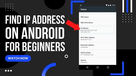 How to find ip address of camera on android phone.  The Convert your Android smart...