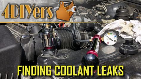 How to find leak in coolant system