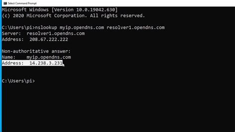 How to find my ip in cmd