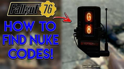 How to find nuke launch codes in Fallout 76 (2024)