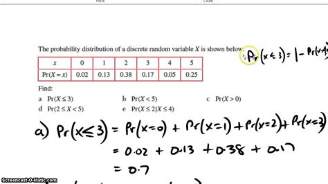 How to find random variable in probability