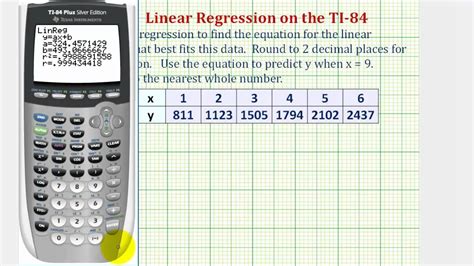 The example below will demonstrate how to calculate and graph a quadratic regression using the TI-84 Plus C Silver Edition. Data for this example: To enter the data: 1) Press [STAT] [1] to access the STAT list editor. 2) Input the data in the L1 and L2 lists, pressing [ENTER] after each number. 3) Press [2ND] [QUIT] to quit and return to the home screen.. 