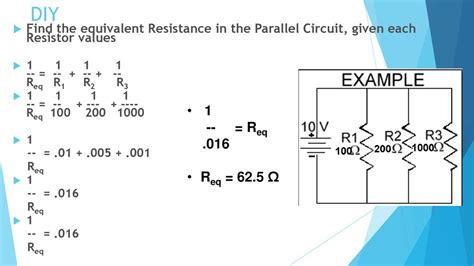 How to find req in parallel circuit