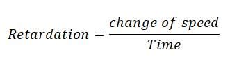 How to find retardation in physics