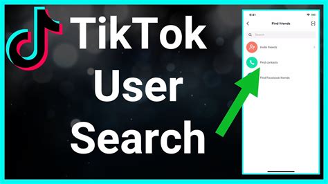 How to find someone on tiktok. You can search for users on TikTok a variety of different ways, from searching for their username to connecting Facebook and your contacts to the app. In thi... 