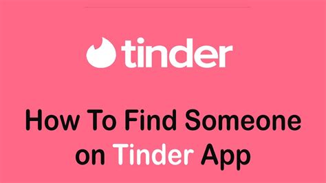 How to find someone on tinder. Messaging a Match. Only once you've matched with someone on Tinder can you start to chat with that person. Send a Bitmoji message or add a GIF to liven up your first message! The Tinder FAQ. With 20 billion matches to date, Tinder is the world's most popular dating app and the best way to meet new people. 