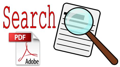 How to find something in a pdf
