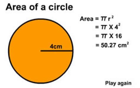How to find the area of a circle SkySeaTree