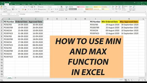 How to find the max or min value based on criteria in Excel? - ExtendOffice