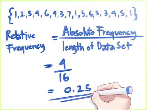 How to find the relative frequency. Relative frequency is used to estimate probability when theoretical probability cannot be used. die, the probability of getting each number is no longer \ (\frac {1} {6}\). To be able to assign a ... 