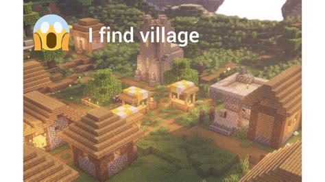 How to find the village in minecraft