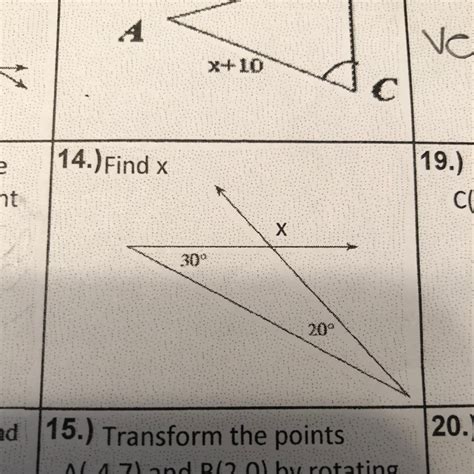How to find x in math problems