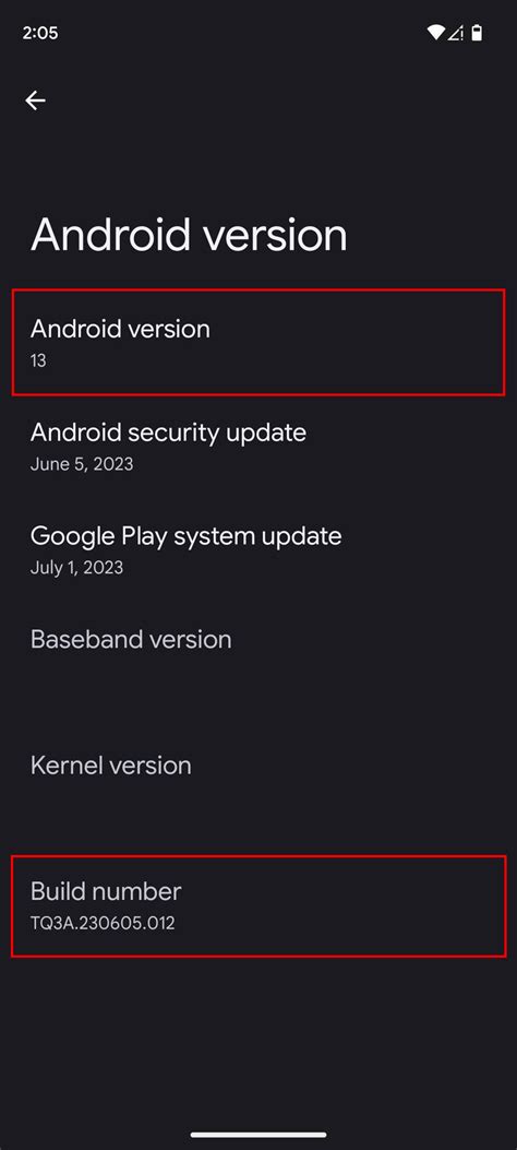 How to find your Android version and build number on your phone