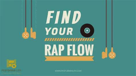 How to find your flow in rap