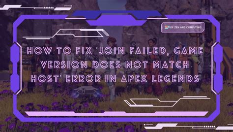How to fix “Game version does not match host” error in Apex Legends