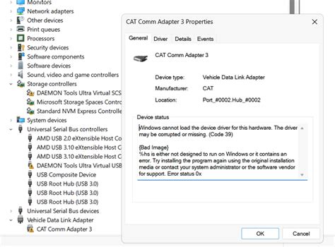 How to fix A security setting is preventing this driver from loading
