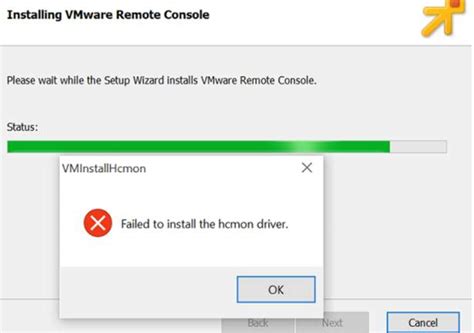 How to fix Failed to install the hcmon driver error