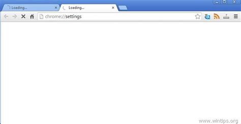 How to fix Google Chrome Blank page(s) problem. - wintips.org