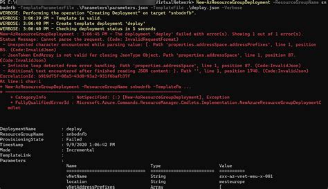How to fix New-AzResourceGroupDeployment : Cannot …