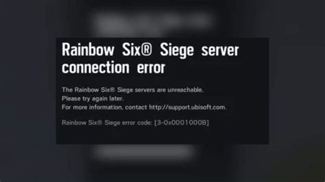 How to fix Rainbow Six Siege error code 30x0001000B Pro Game Guides